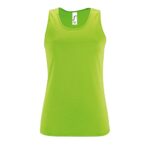 Майка женская Sporty TT Women, зеленый неон