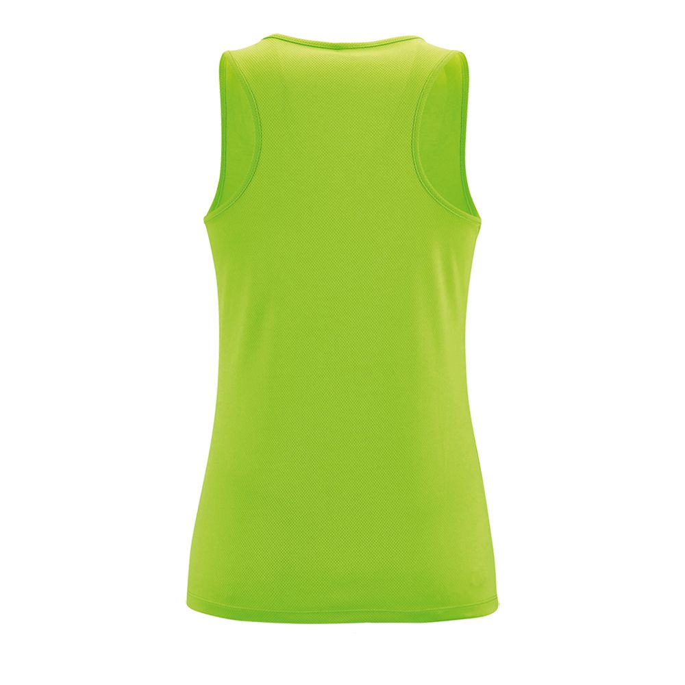 Майка женская Sporty TT Women, зеленый неон — изображение 2