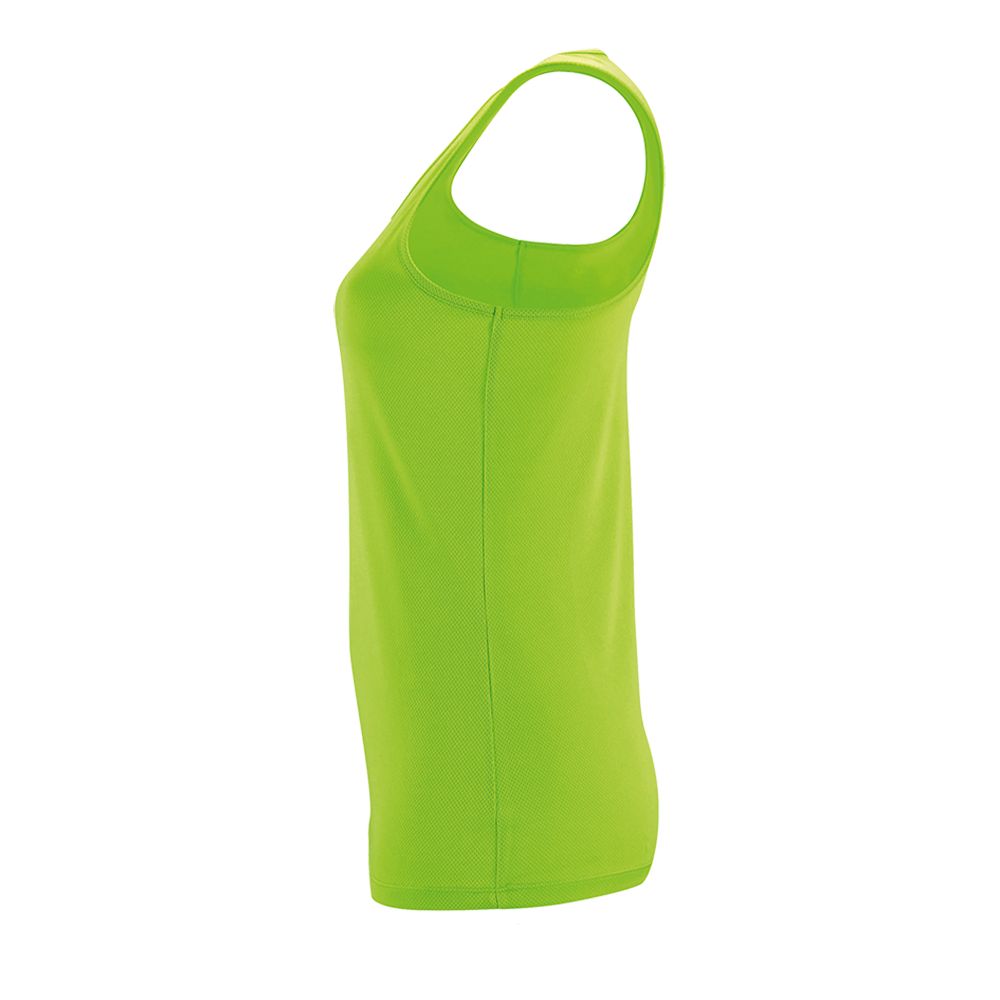 Майка женская Sporty TT Women, зеленый неон — изображение 3