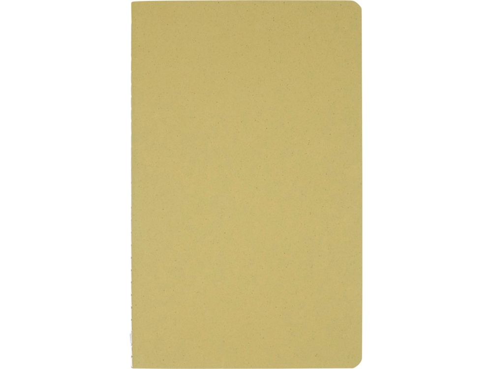 Блокнот Fabia с переплетом, изготовленный из рубленой бумаги, оливковый — изображение 2