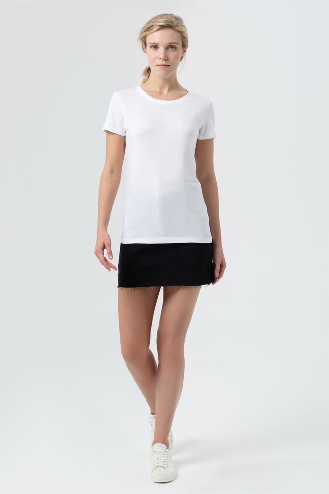 Футболка женская Regent Fit Women, белая — изображение 7