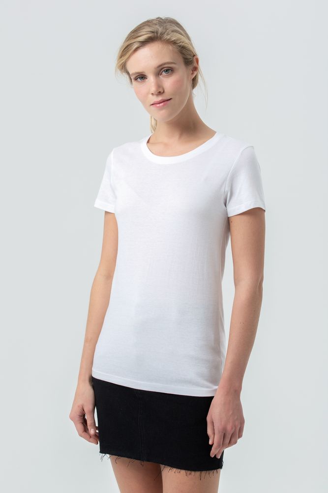 Футболка женская Regent Fit Women, белая — изображение 4