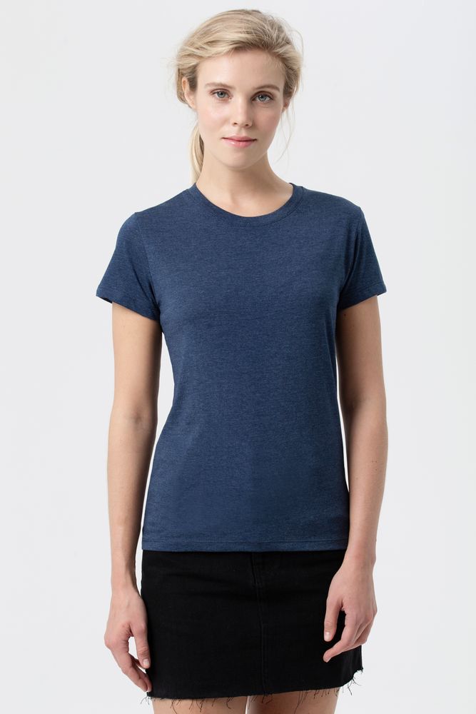 Футболка женская Regent Fit Women, синий меланж — изображение 4
