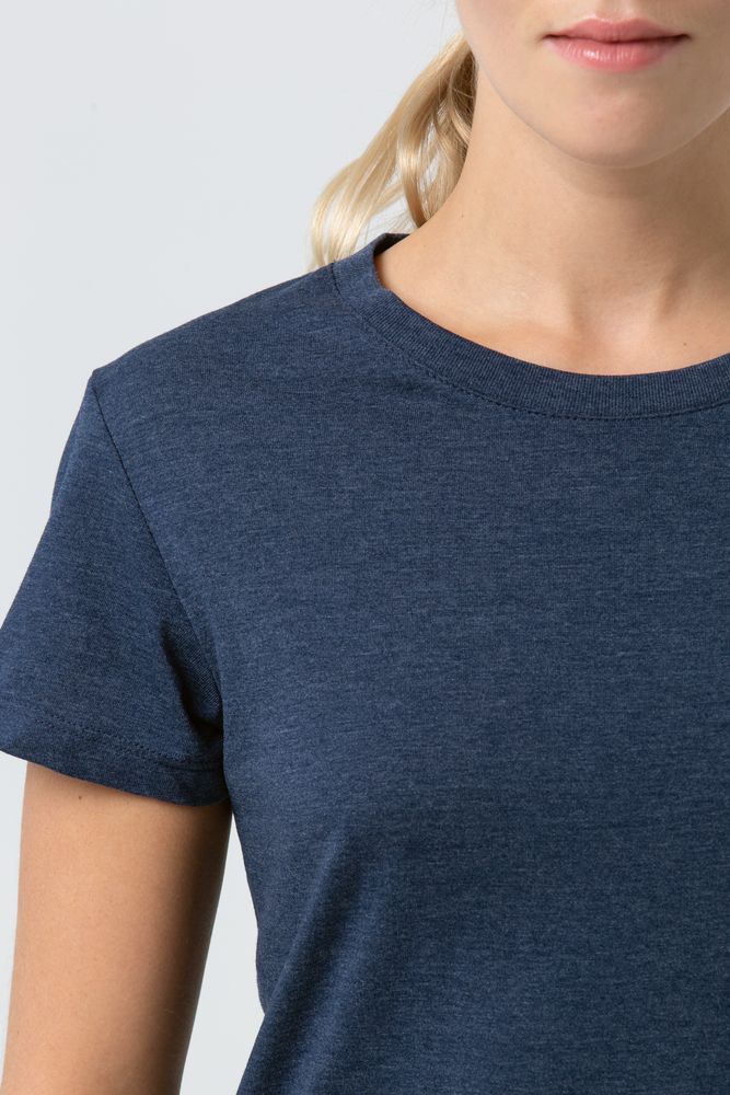 Футболка женская Regent Fit Women, синий меланж — изображение 6