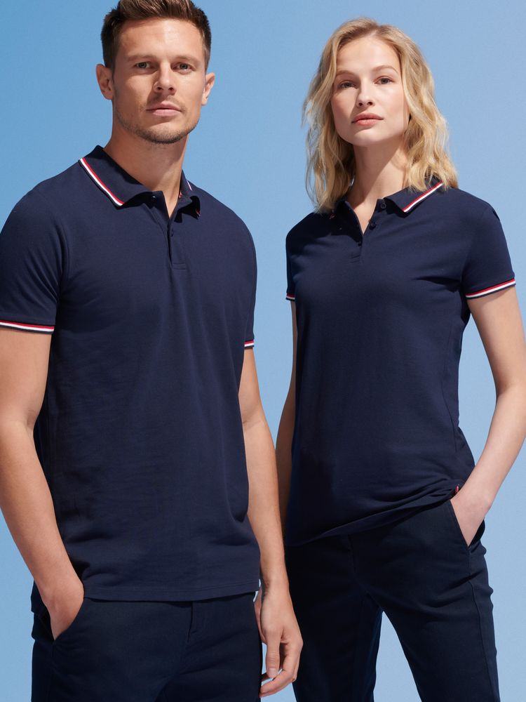 Рубашка поло мужская Prestige Men, ярко-синяя — изображение 5