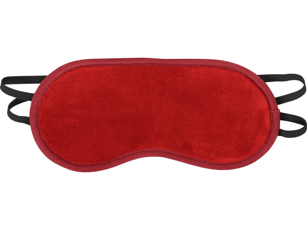 Маска для глаз Dream из полиэстер спандекс плюш, красный — изображение 2