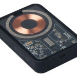 Беспроводной магнитный внешний аккумулятор с QCPD MagnifIQ, 10000 мАч, 15 Вт, черный