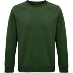 Свитшот унисекс Space, темно-зеленый