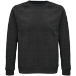 Свитшот унисекс Space, черный меланж