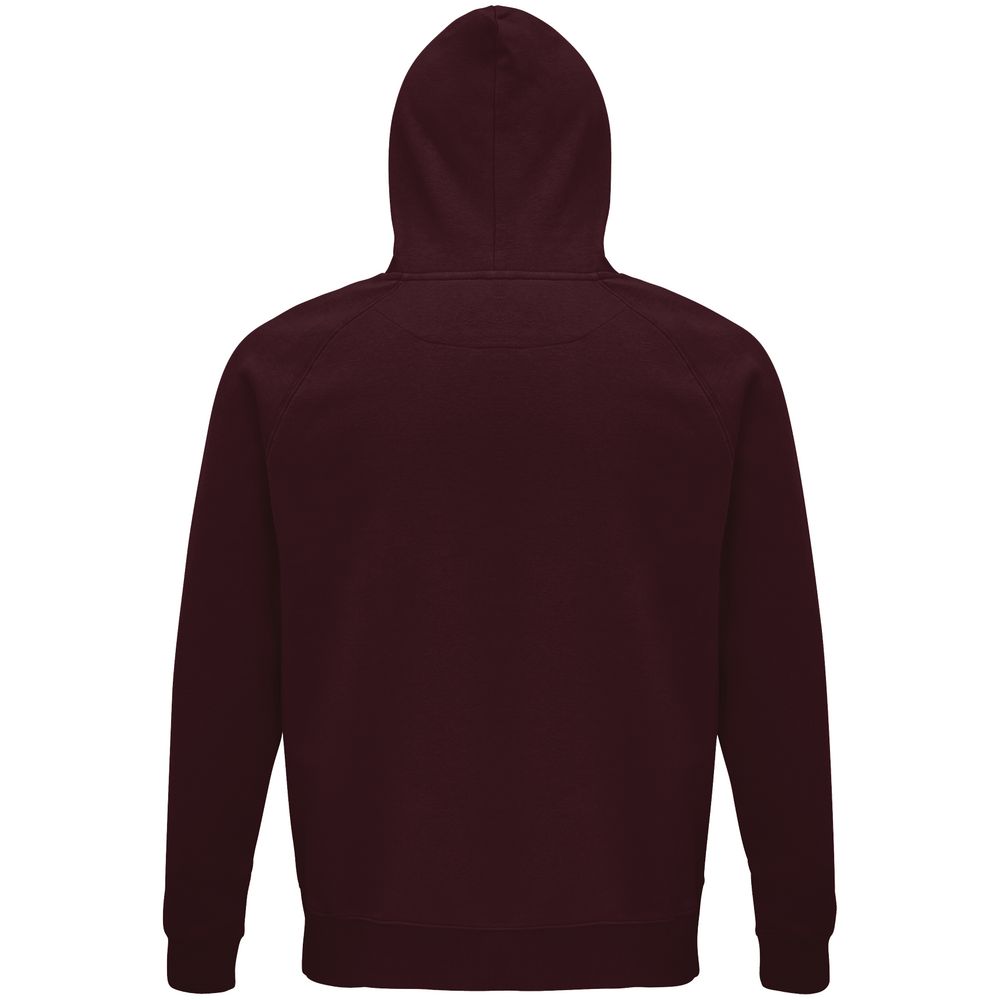 Толстовка унисекс Stellar, бордовая — изображение 2