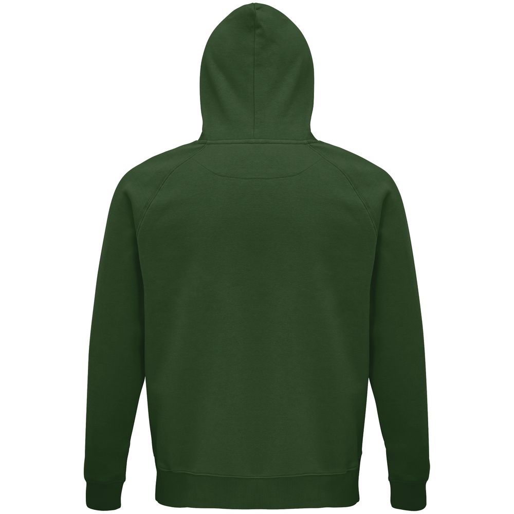 Толстовка унисекс Stellar, темно-зеленая — изображение 2
