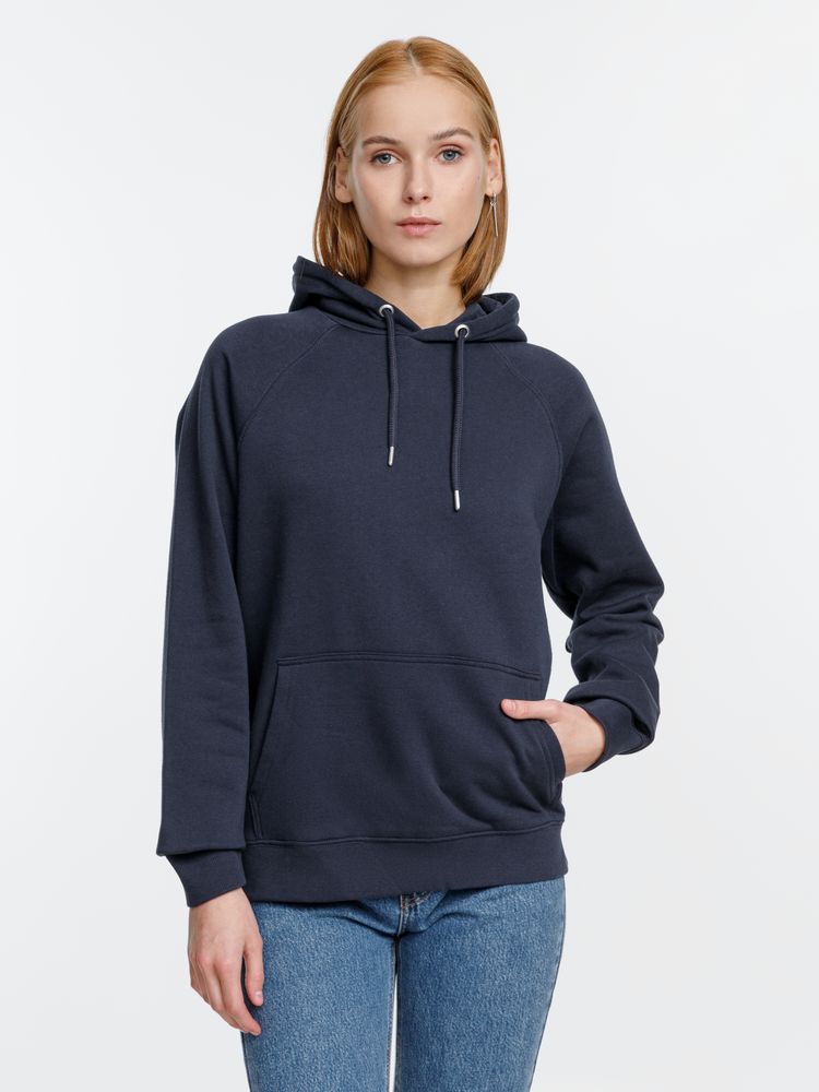 Толстовка унисекс Stellar, темно-синяя — изображение 12