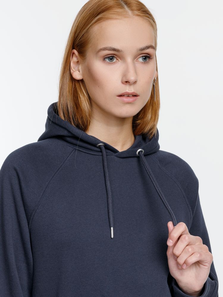 Толстовка унисекс Stellar, темно-синяя — изображение 15