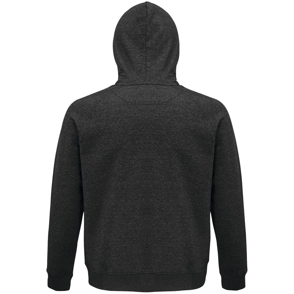 Толстовка унисекс Stellar, черный меланж — изображение 2