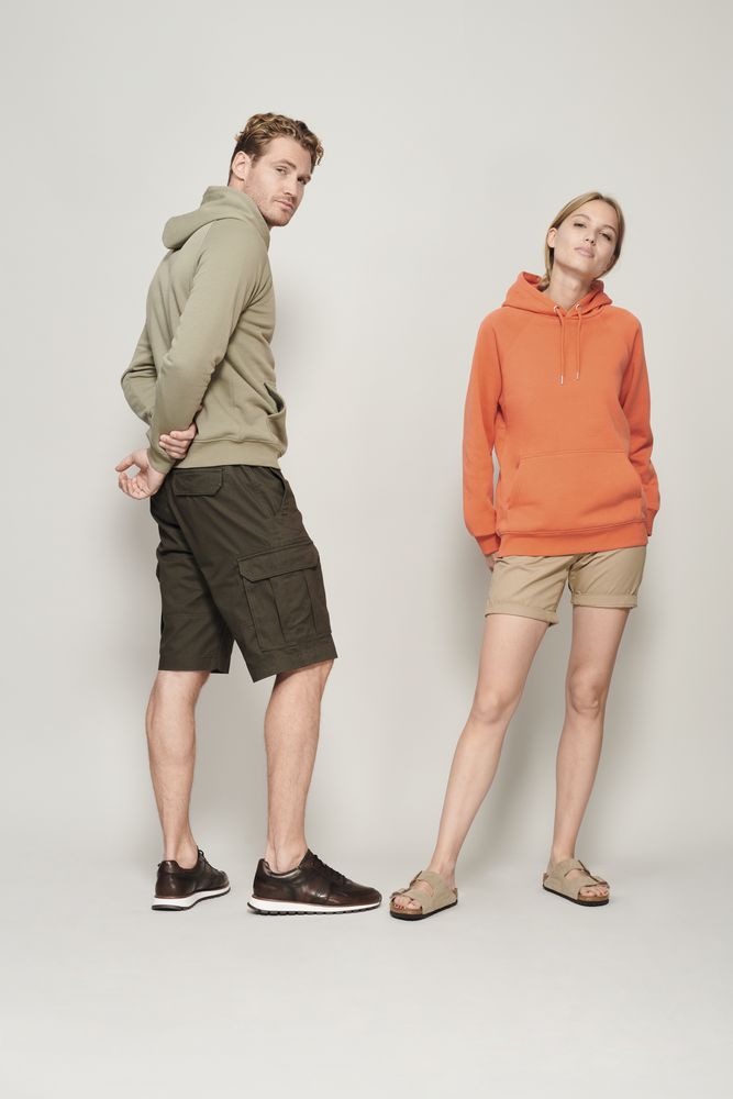 Толстовка унисекс Stellar, оранжевая — изображение 5