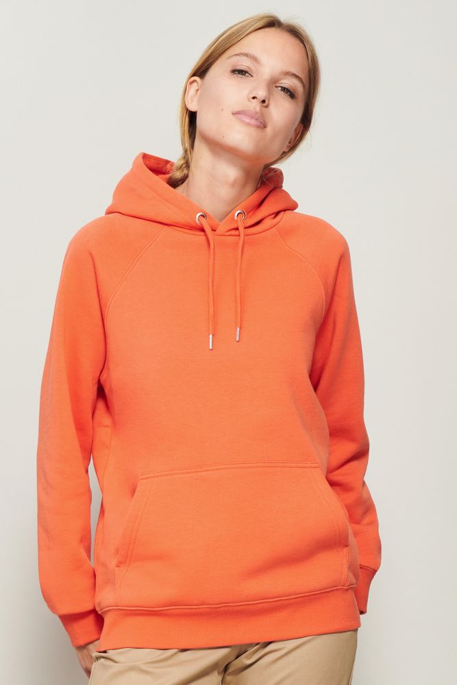 Толстовка унисекс Stellar, оранжевая — изображение 4