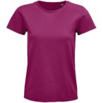 Футболка женская Pioneer Women, ярко-розовая (фуксия)