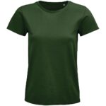 Футболка женская Pioneer Women, темно-зеленая