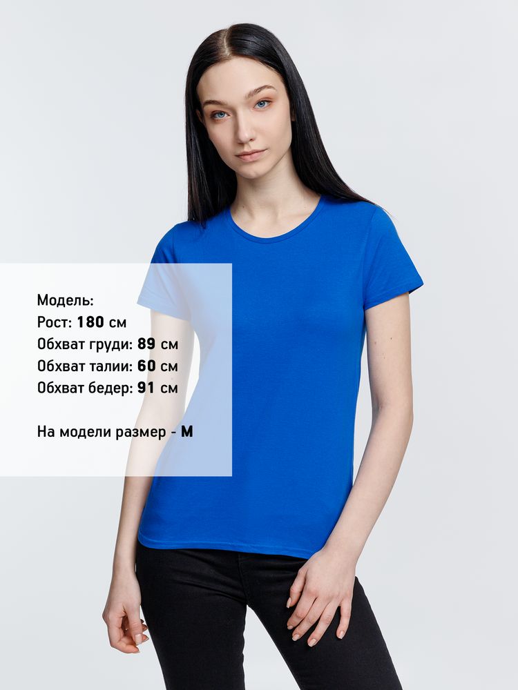 Футболка женская Crusader Women, ярко-синяя — изображение 4