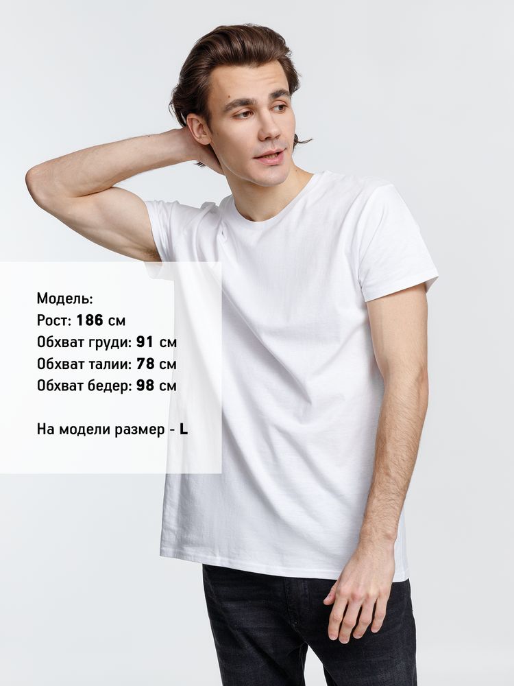 Футболка мужская Crusader Men, белая — изображение 4