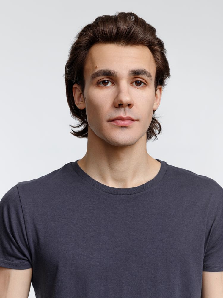 Футболка мужская Crusader Men, темно-серая (графит) — изображение 7