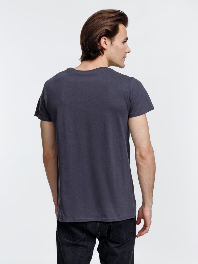 Футболка мужская Crusader Men, темно-серая (графит) — изображение 6