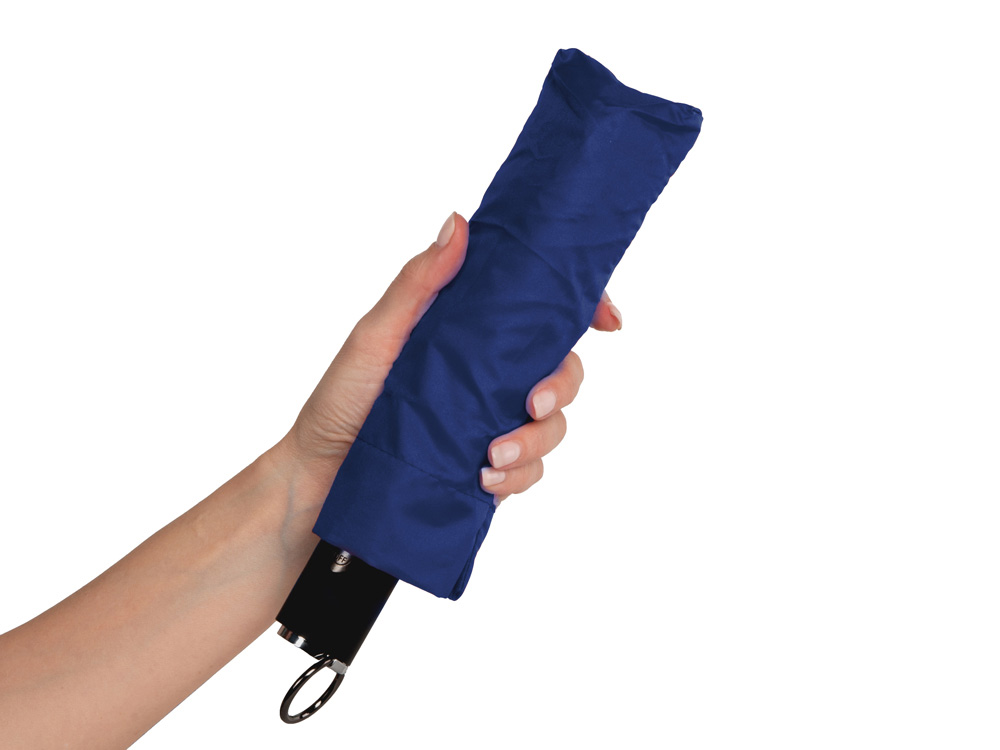 Зонт-автомат складной Auto compact, глубокий синий — изображение 11
