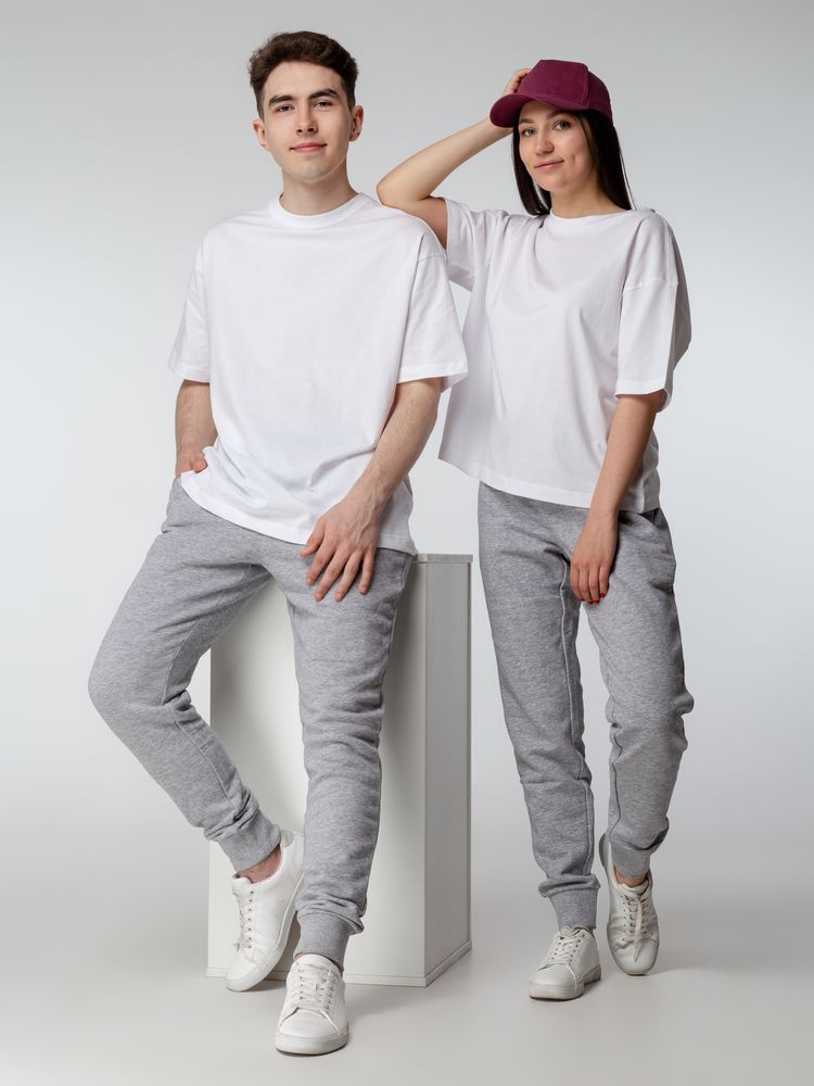 Джоггеры Jumbo, серый меланж — изображение 10