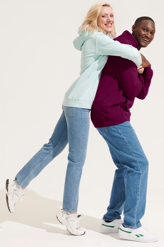 Худи унисекс Condor, фиолетовое (сливовое) — изображение 5