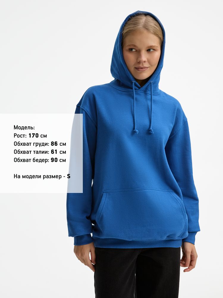 Худи унисекс Condor, ярко-синее — изображение 3