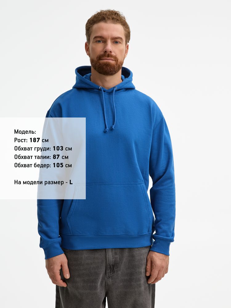 Худи унисекс Condor, ярко-синее — изображение 2