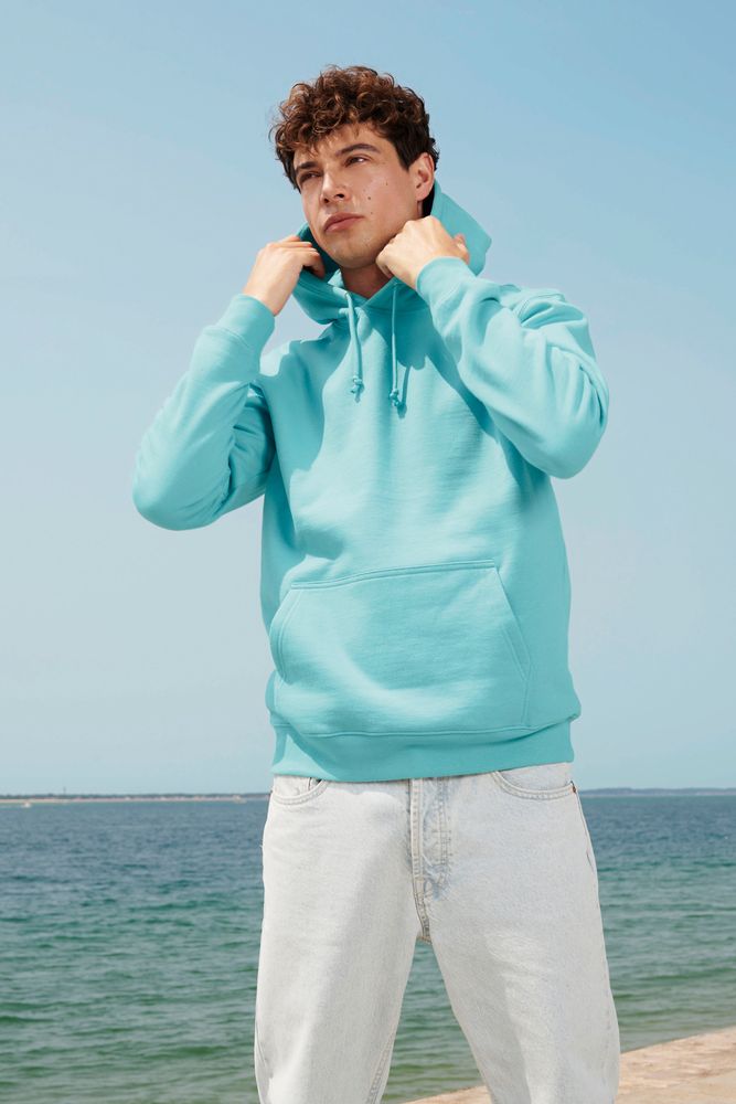 Худи унисекс Condor, голубое (морская волна) — изображение 4