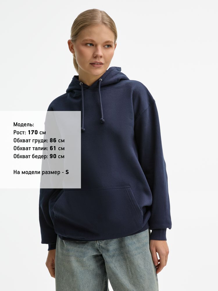 Худи унисекс Condor, темно-синее — изображение 3