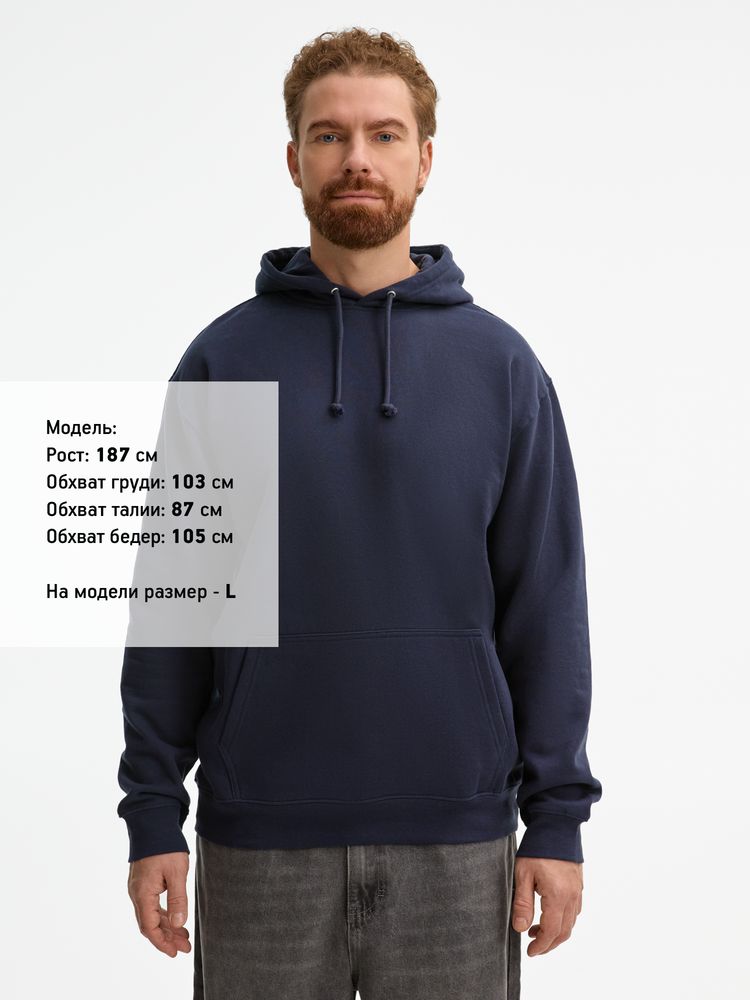 Худи унисекс Condor, темно-синее — изображение 2