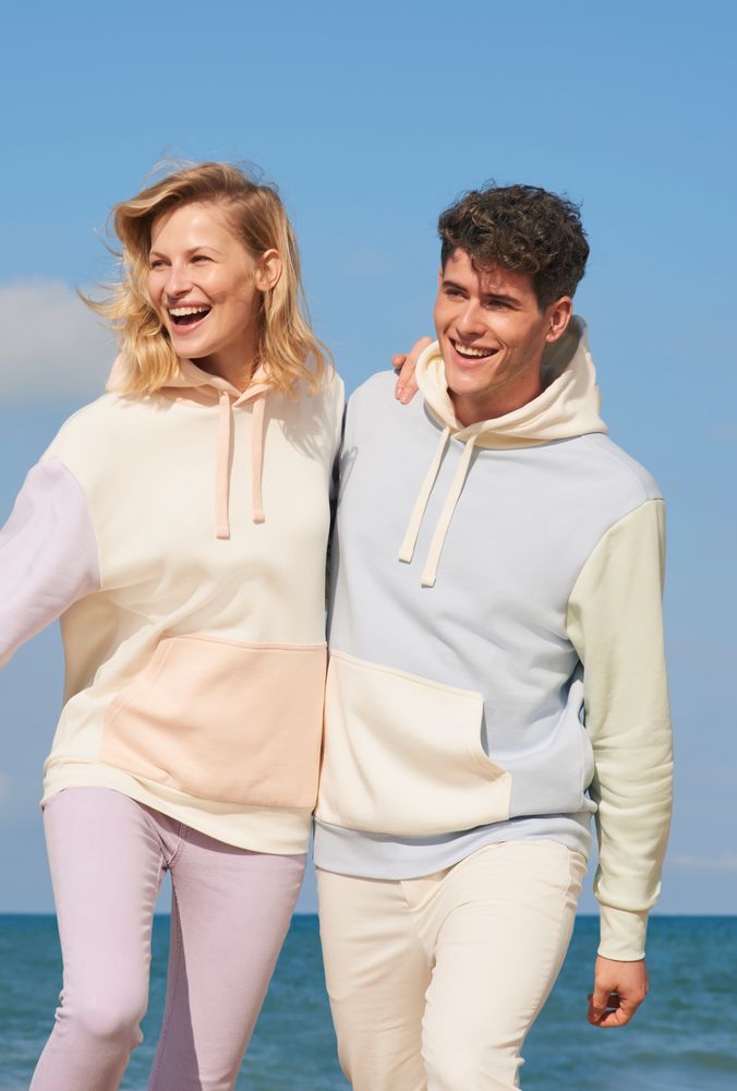 Худи унисекс Collins, голубое — изображение 5