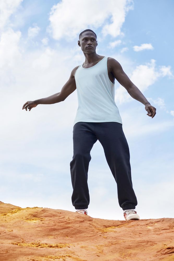 Майка унисекс Crusader TT, зелено-голубая — изображение 7