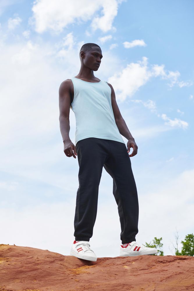 Майка унисекс Crusader TT, серый меланж — изображение 7