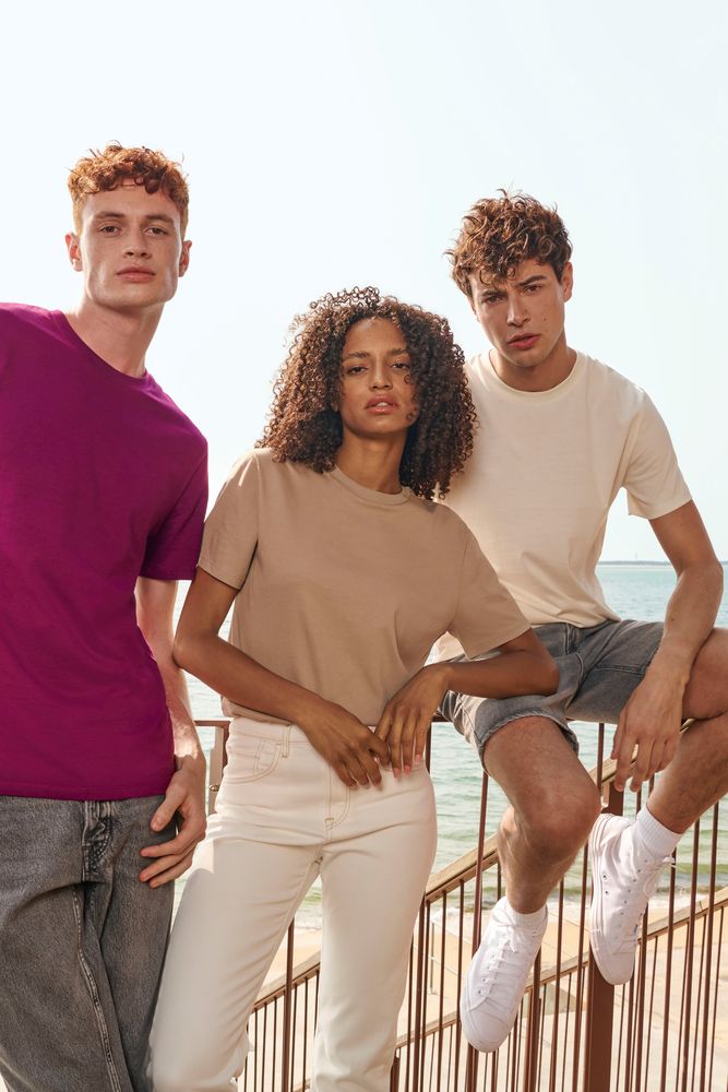 Футболка унисекс Legend, бежевая — изображение 6