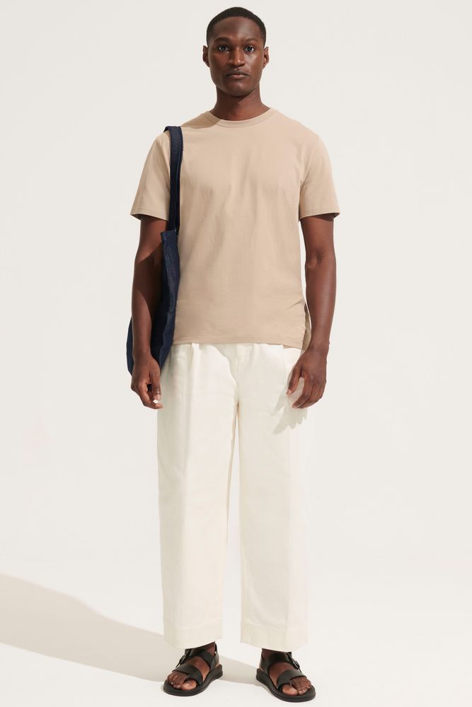 Футболка унисекс Legend, бежевая — изображение 5