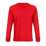 Футболка унисекс с длинным рукавом Pioneer LSL, красная
