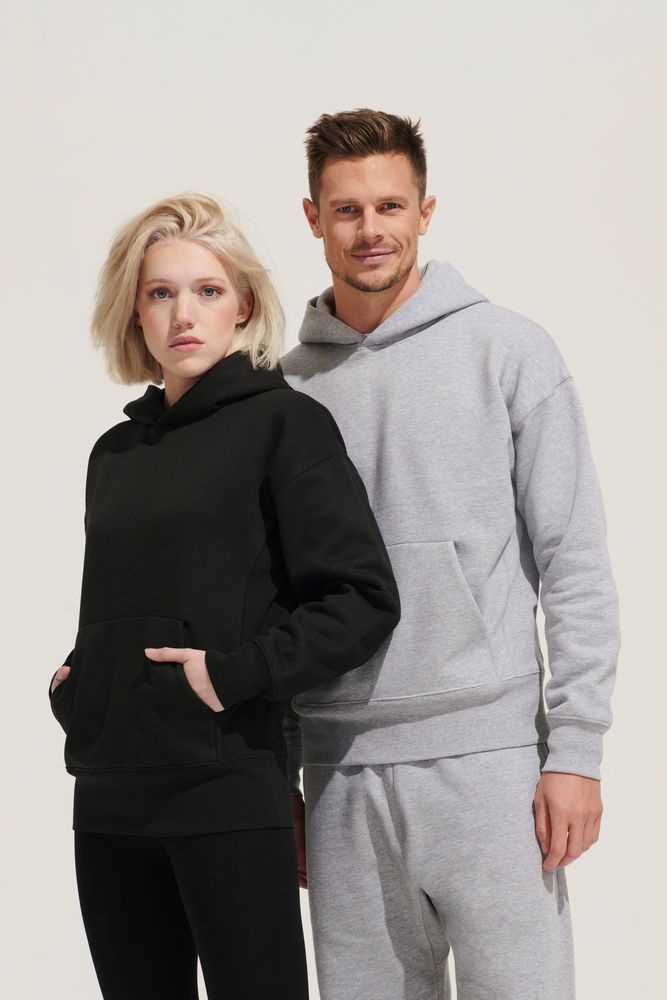 Худи оверсайз унисекс Origin, черное — изображение 6