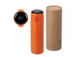 Вакуумная термокружка Waterline с медной изоляцией Bravo, 400 мл, тубус, оранжевый