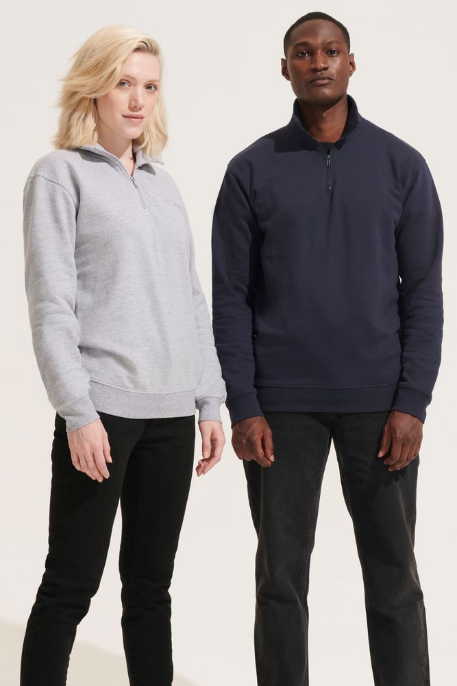 Толстовка унисекс Conrad, темно-синяя — изображение 6