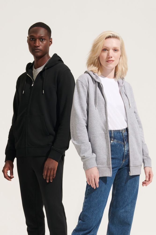 Толстовка унисекс Calipso, черная — изображение 5