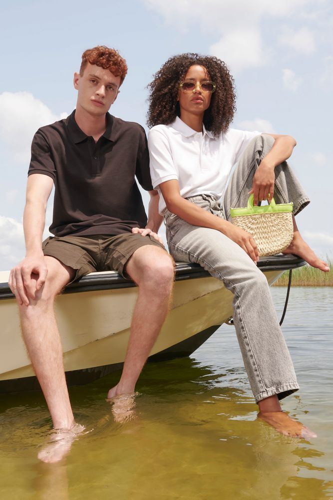 Рубашка поло унисекс Pegase, ярко-синяя (royal) — изображение 7