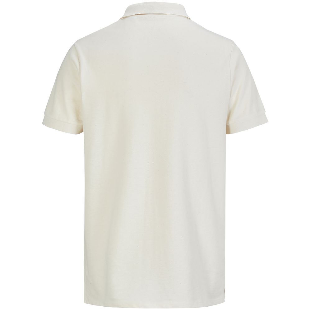 Рубашка поло унисекс Pacific, светло-бежевая (неокрашенная) — изображение 2