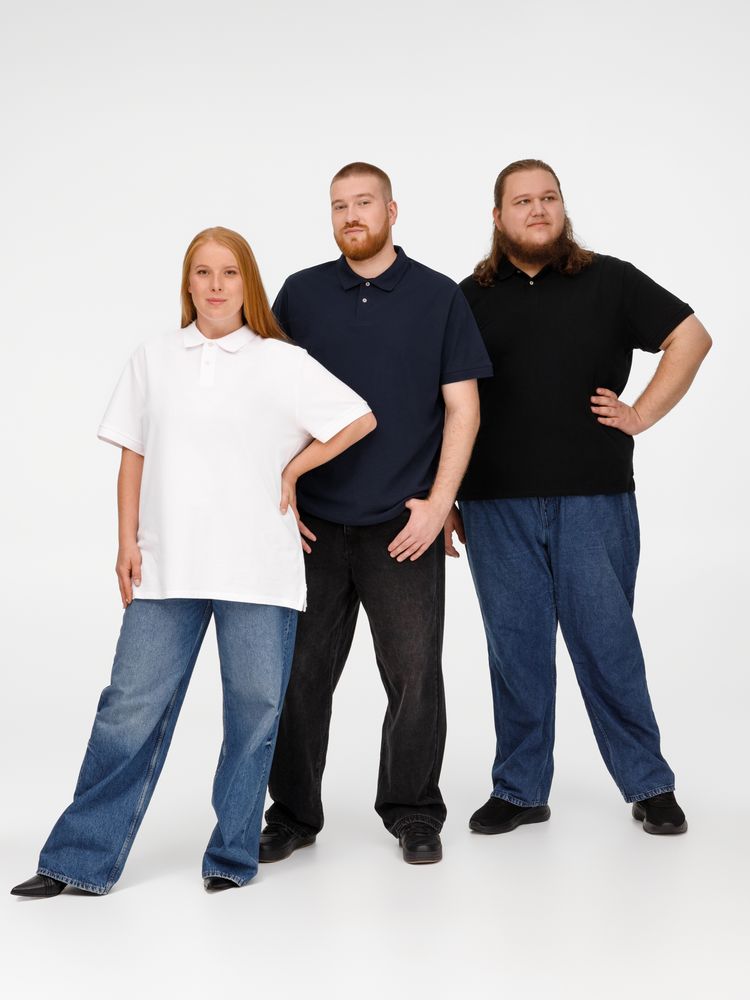 Рубашка поло унисекс Pacific, кобальт (темно-синяя) — изображение 13