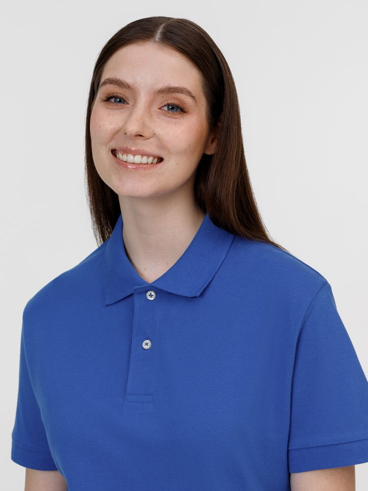 Рубашка поло унисекс Pacific, ярко-синяя (royal) — изображение 9