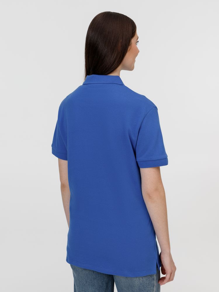 Рубашка поло унисекс Pacific, ярко-синяя (royal) — изображение 10