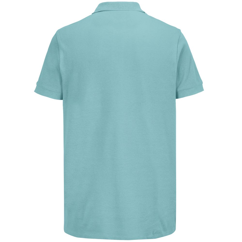 Рубашка поло унисекс Pacific, голубая (морская волна) — изображение 2